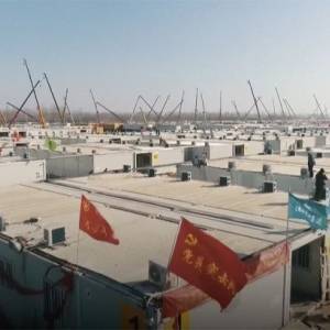 В Китае завершается строительство карантинного центра