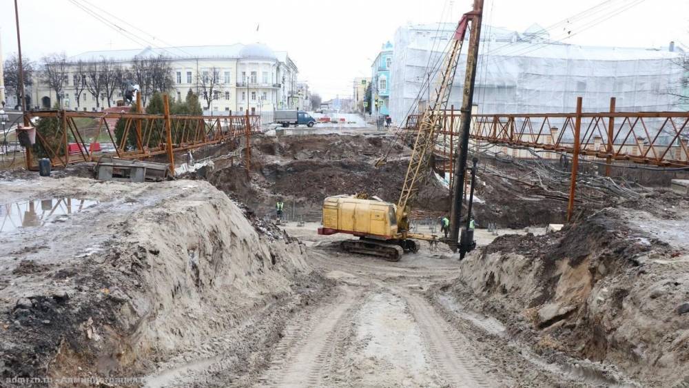 Ремонт Лыбедского моста в Рязани завершится только при благоприятной температуре