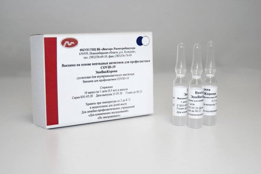 Результаты эффективности вакцины от COVID-19 "Вектора" озвучат в феврале