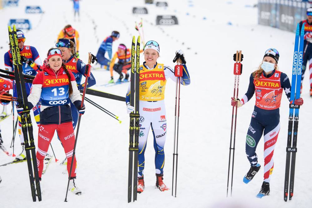 Россиянка Ступак стала второй в масс-старте на "Тур де Ски": все результаты