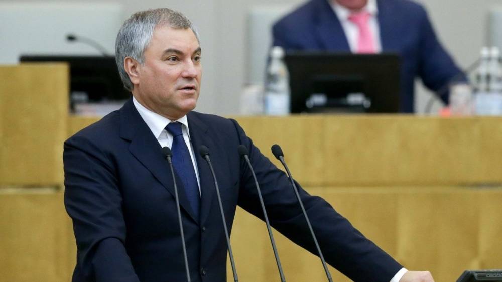 Володин пообещал наказать российских депутатов с двойным гражданством