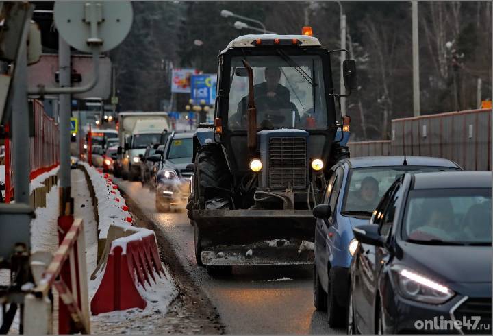 Названы федеральные трассы в Ленобласти, где ограничат движение 21 января