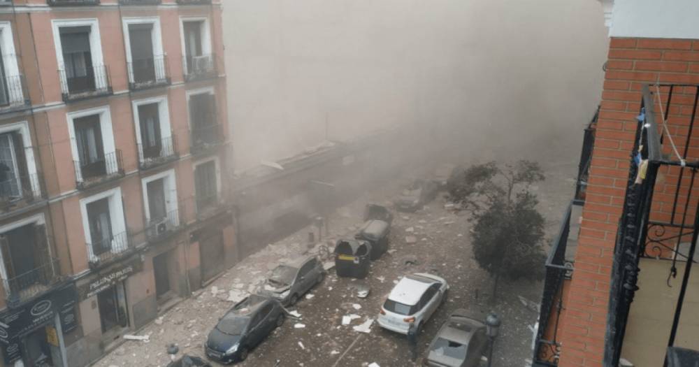 В Мадриде прогремел мощный взрыв. Есть погибшие (фото, видео)