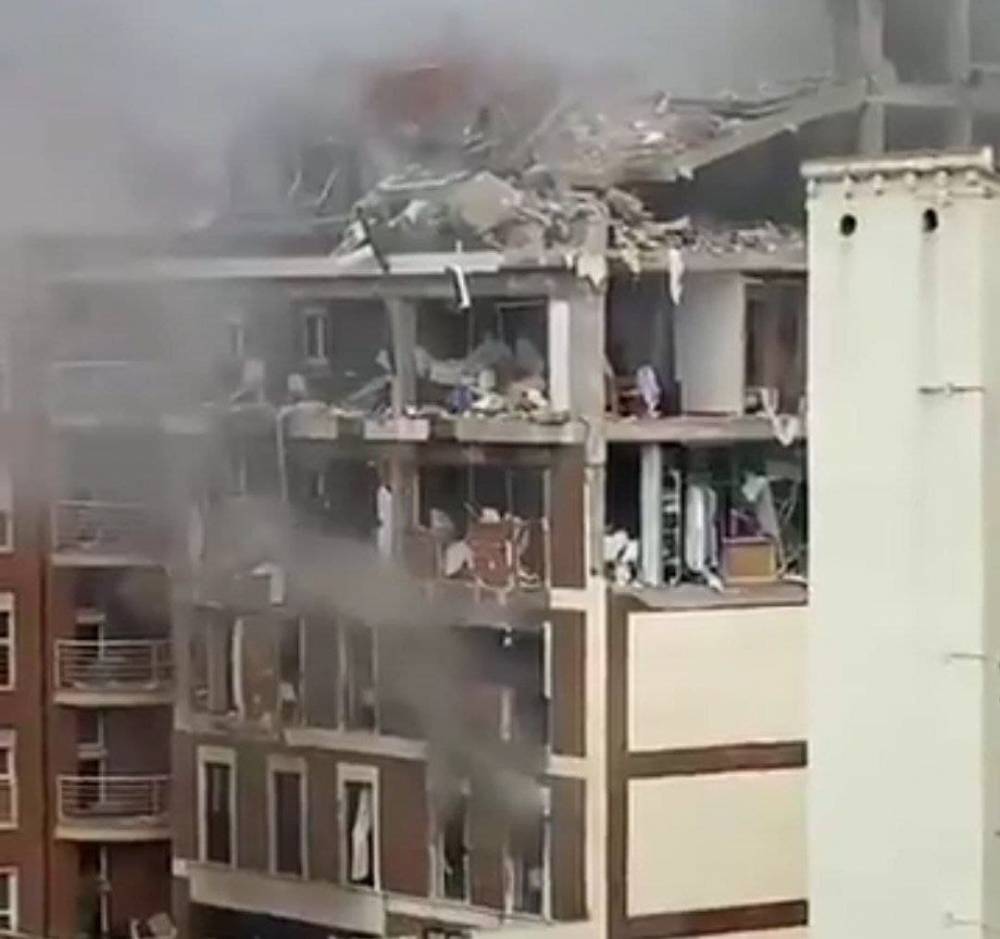В Мадриде прогремел взрыв. Предварительная причина — утечка газа