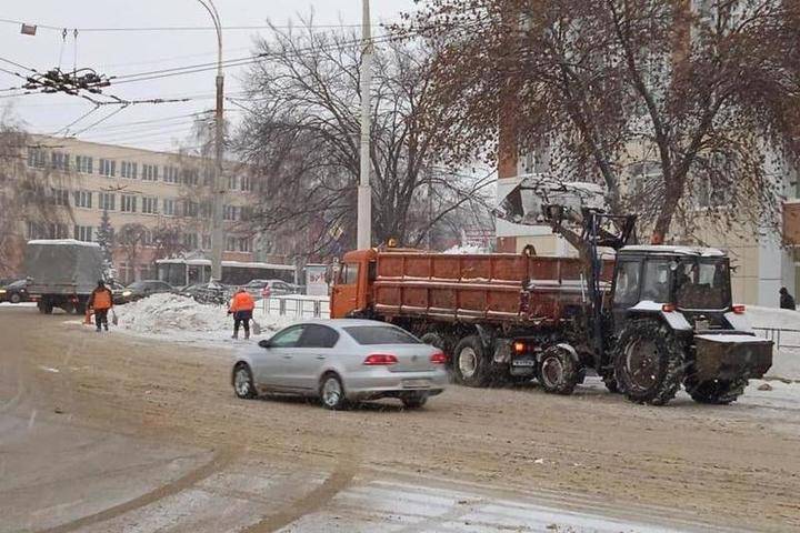 Дорожные службы Тамбова готовы к очередному снегопаду