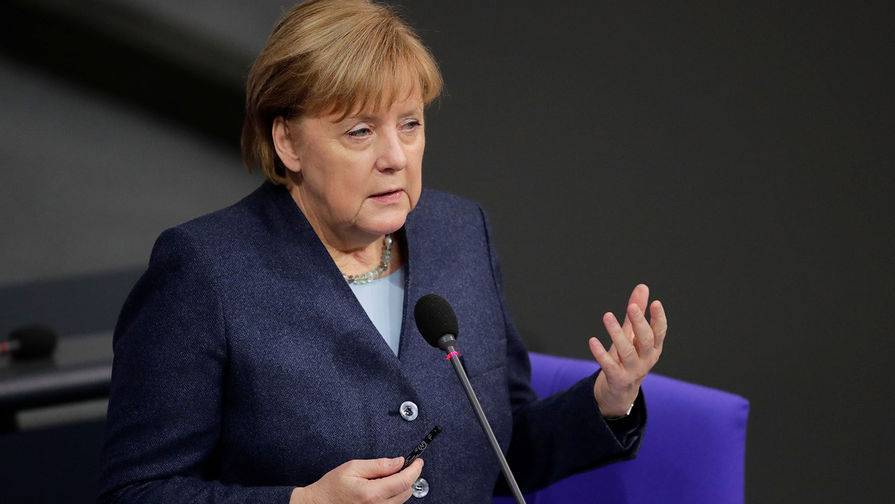 Меркель не считает приемлемыми «экстерриториальные санкции» по «Северному потоку — 2»