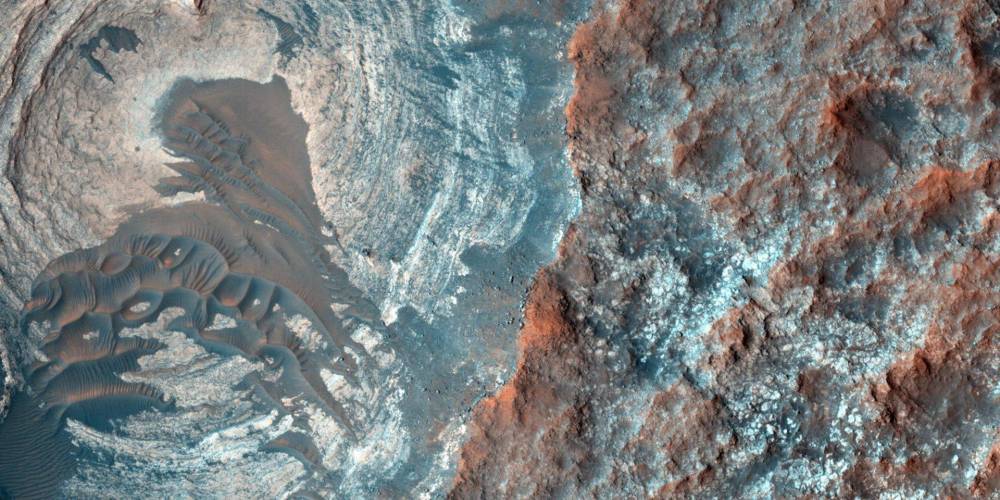 Погодка не очень. На Марсе нашлись следы множества ледниковых периодов