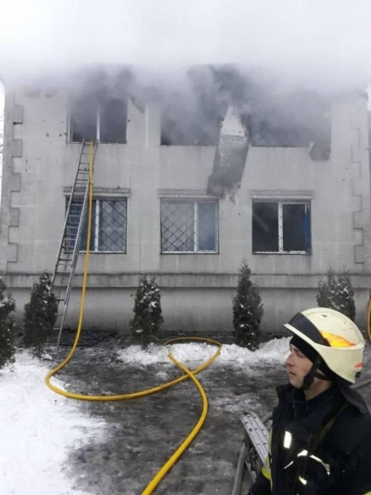 По адресу пожара с пенсионерами нет дома престарелых, – Харьковская ОГА