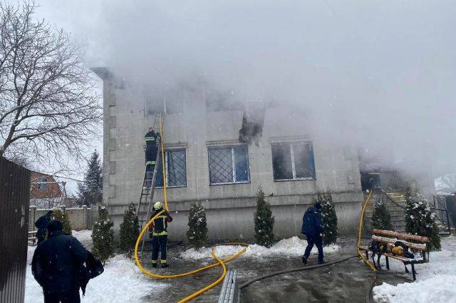 В Харькове дом престарелых, в котором произошёл пожар, работал нелегально