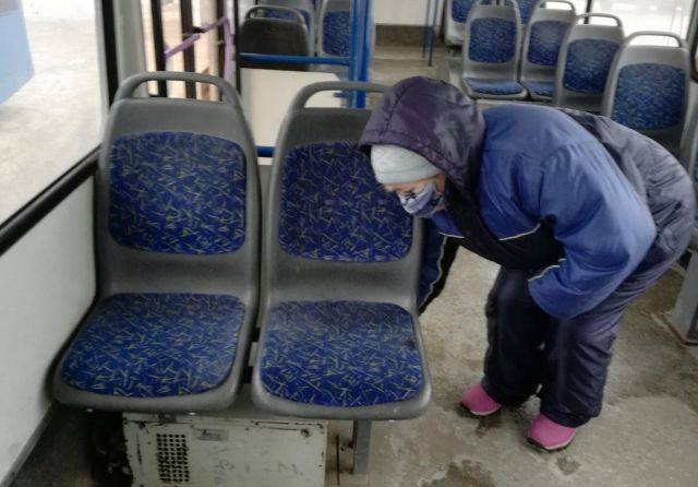 В Кемерове проверили работу отопительных приборов в общественном транспорте