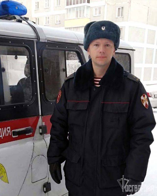 Росгвардеец спас кузбассовца, пострадавшего в ДТП