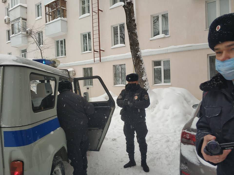 В Уфе задержали активиста штаба Алексея Навального