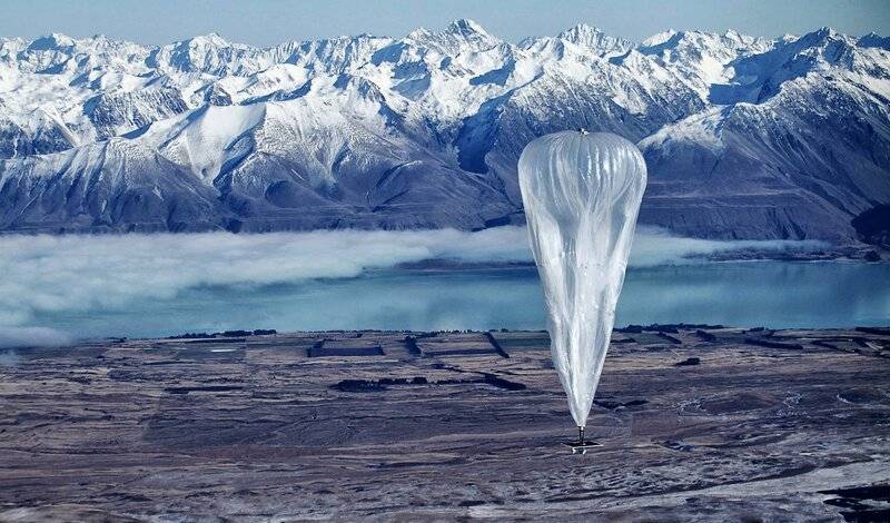 Google отказался от проекта по раздаче интернета с воздушных шаров