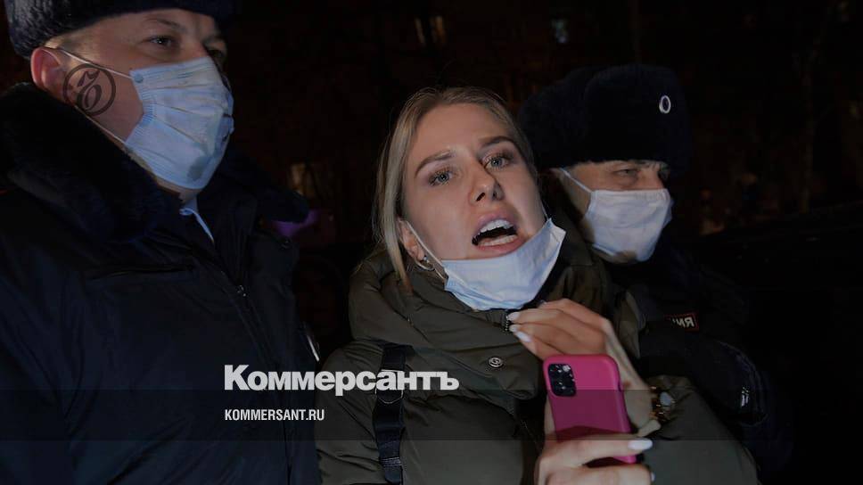 Соболь оштрафовали на 250 тыс. рублей за организацию несогласованной акции