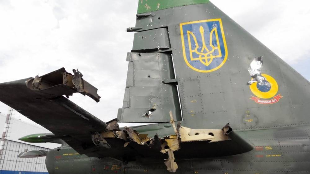 Украина за год потеряла практически половину своих самолетов