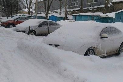 Уфимцев предупреждают об эвакуации автомобилей во время уборки снега