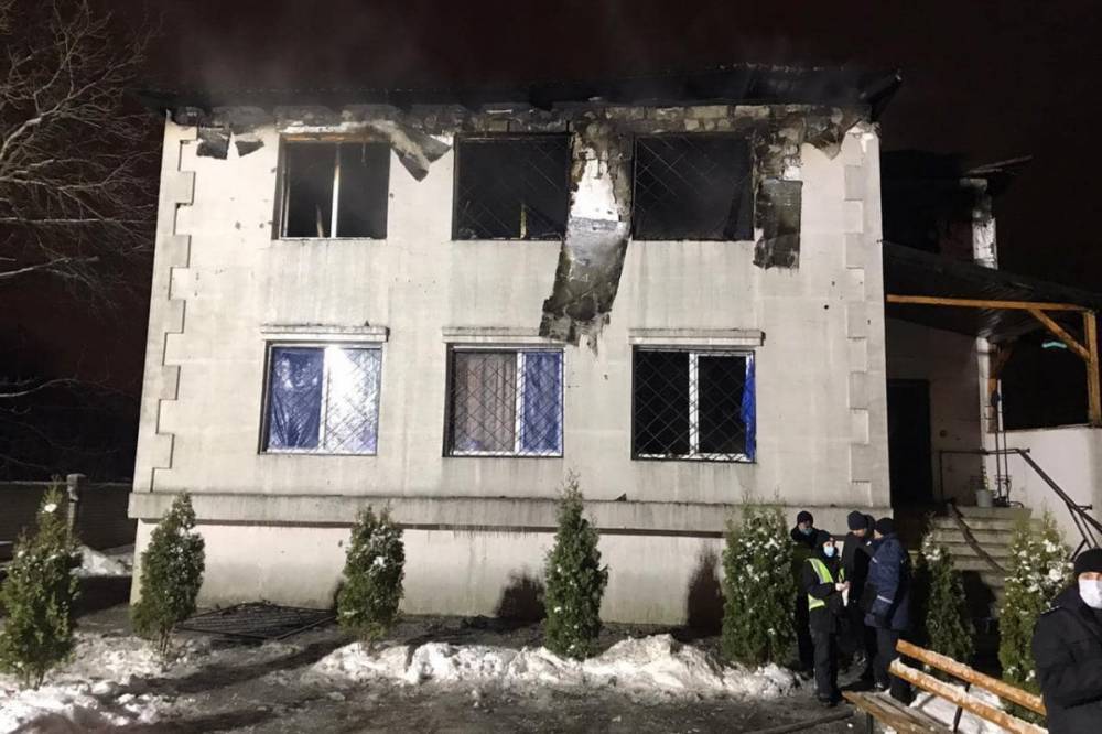 Пожар в доме престарелых в Харькове: одного из подозреваемых арестовали