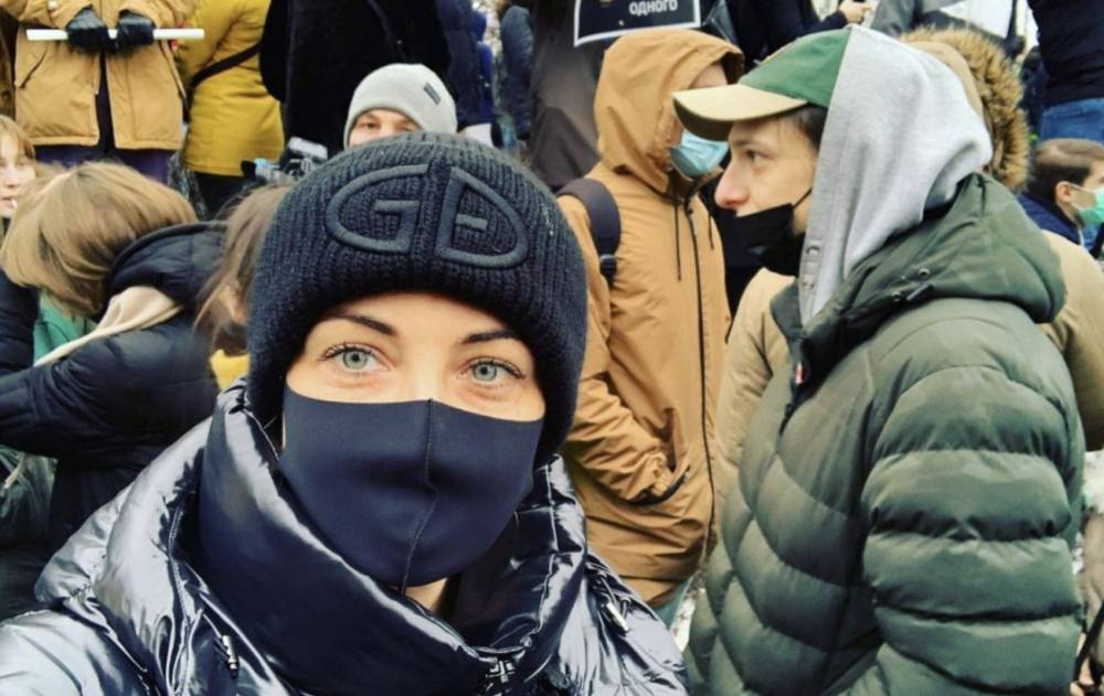 В Москве отпустили из полиции жену Навального