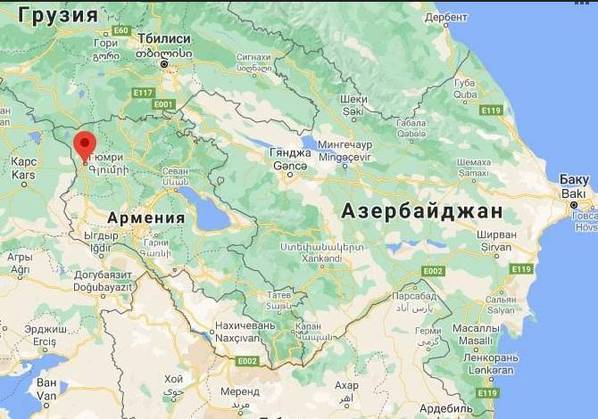 В Армении погиб российский военный