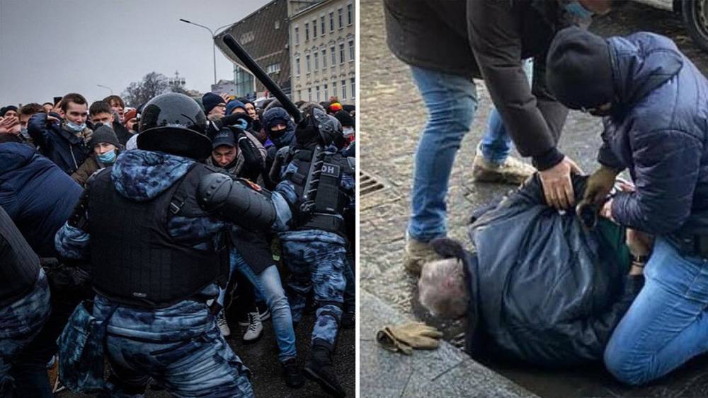 Главные новости 23 января: протесты и стычки за Навального, новые детали покушения на главу СБУ