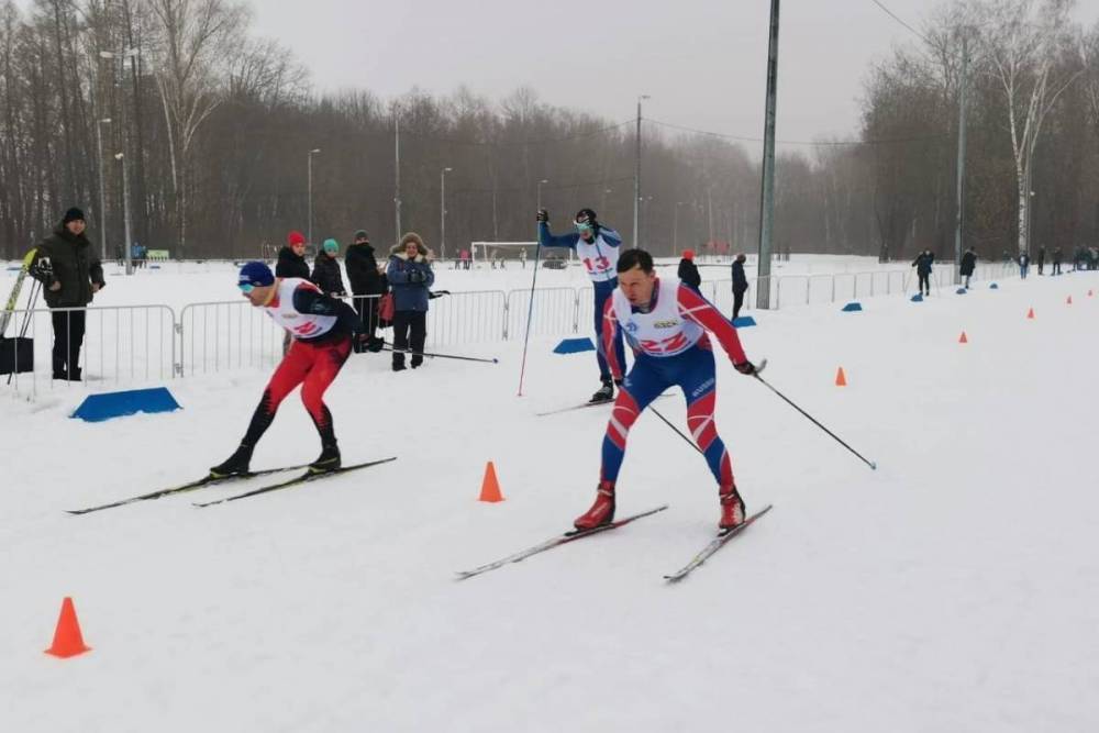 Тамбовчане вышли на старт «Динамовской лыжни»