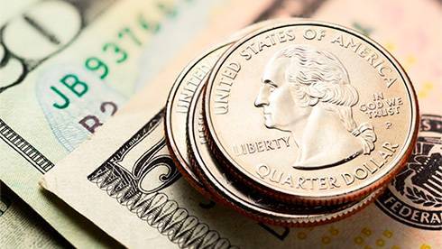 Доллар слабеет 25 января на росте рисковых настроений