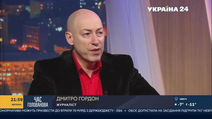 Журналист Дмитрий Гордон раскритиковал политику тотальной украинизации