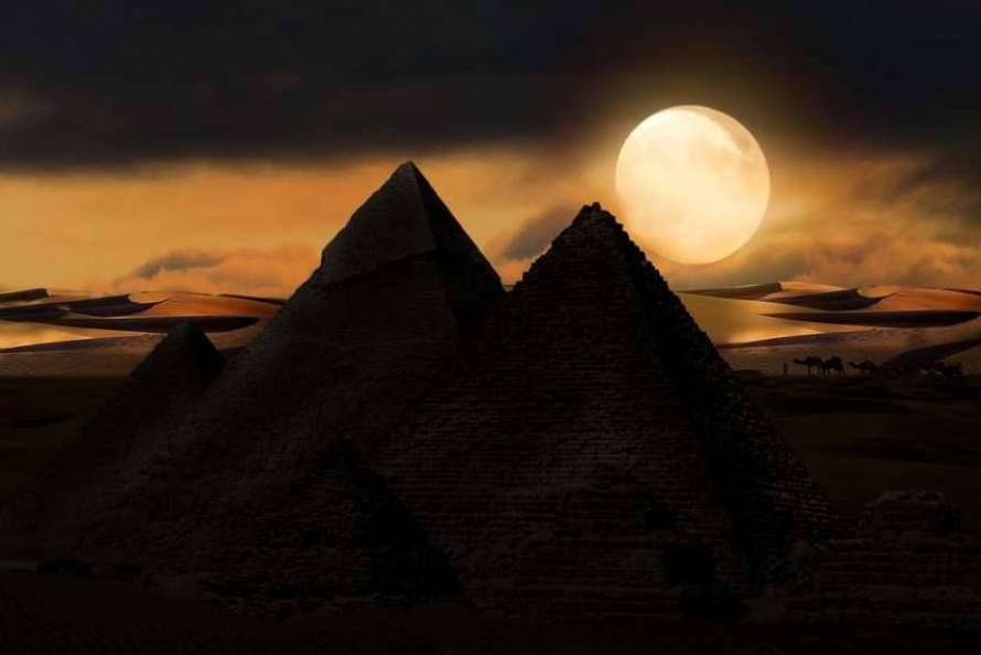 Археологи раскрыли тайну “плавающей” пирамиды