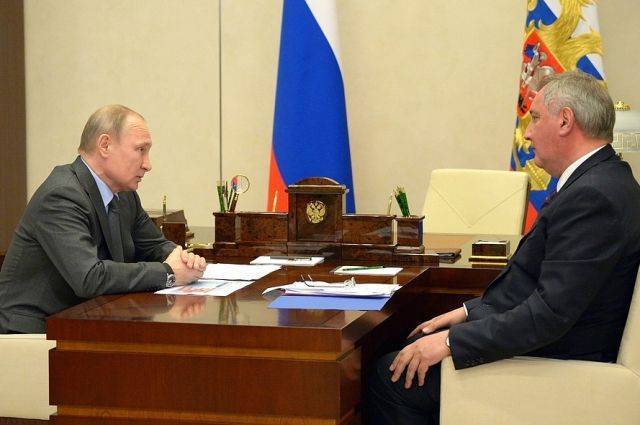 Глава Роскосмоса представит Путину доклад