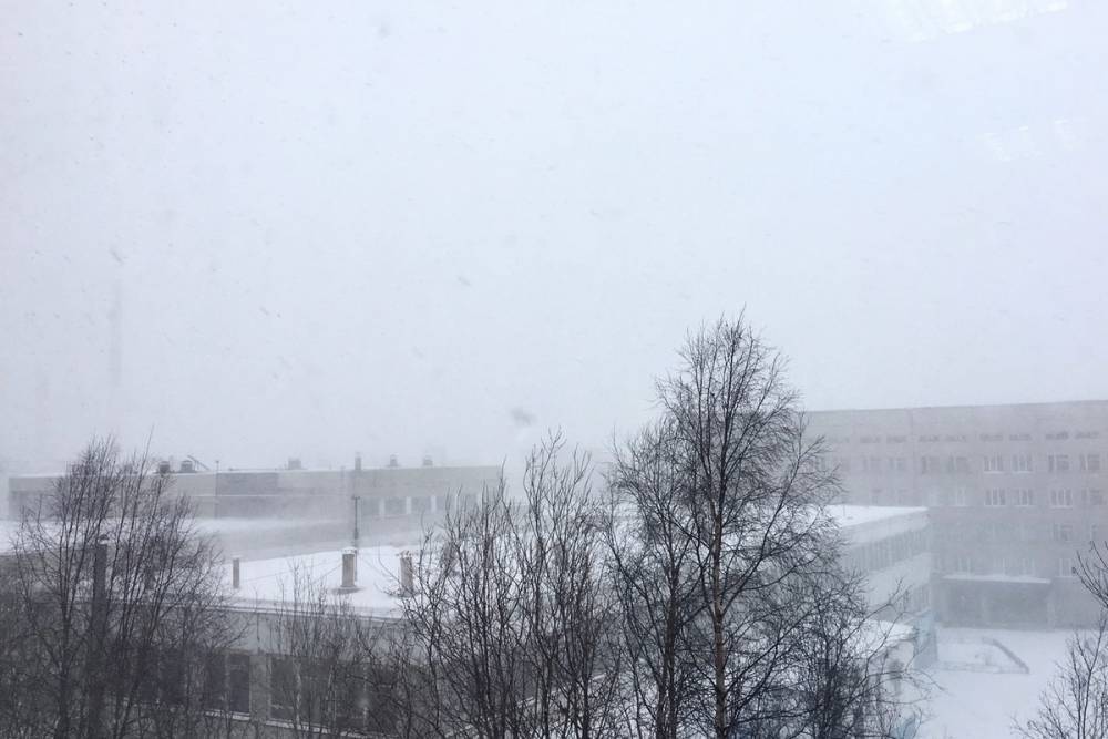 Центральную и восточную части Мурманской области завалит снегом