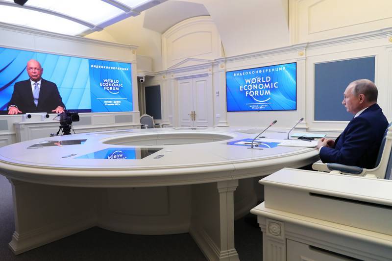 Пандемия и дисбаланс в мире: ключевые заявления Путина на Давосском форуме