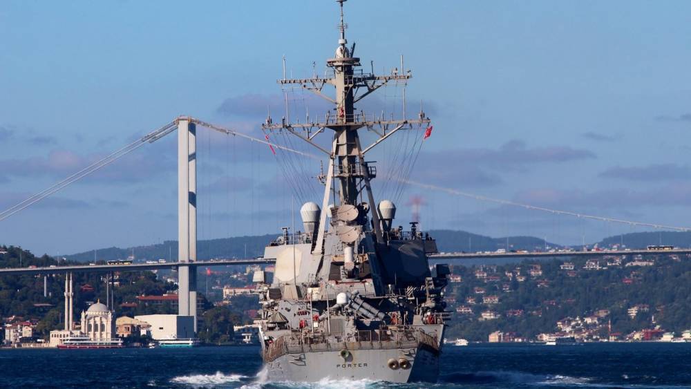 Эсминец «Портер» пополнил группировку ВМС США в Чёрном море