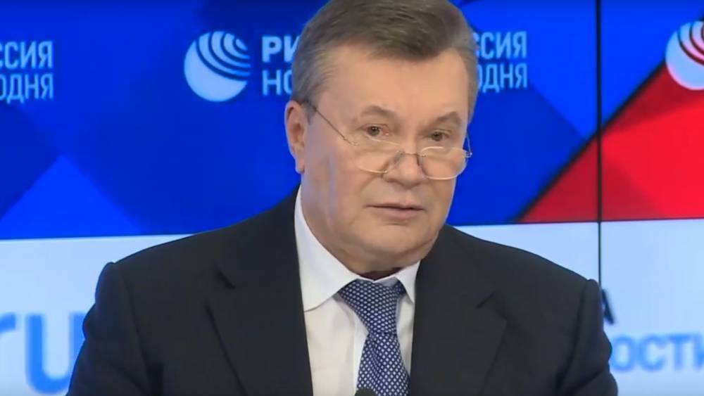Украина выдвинула обвинения против экс-президента Януковича за госизмену