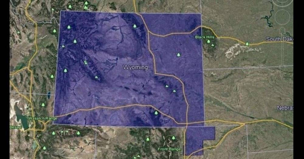 Жители округа в Колорадо начали процесс присоединения к штату Вайоминг