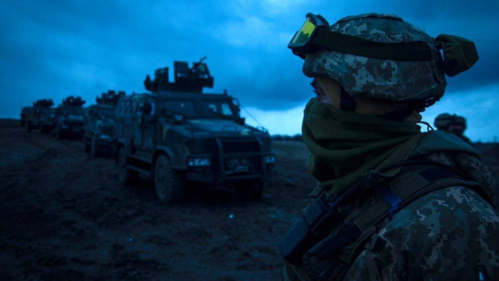 Военные в Донецкой области оттачивали боевое мастерство с новенькими "Казак-2": фото
