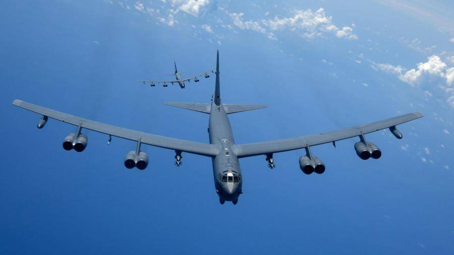 США перебросили в Тихоокеанский регион четыре бомбардировщика B-52H