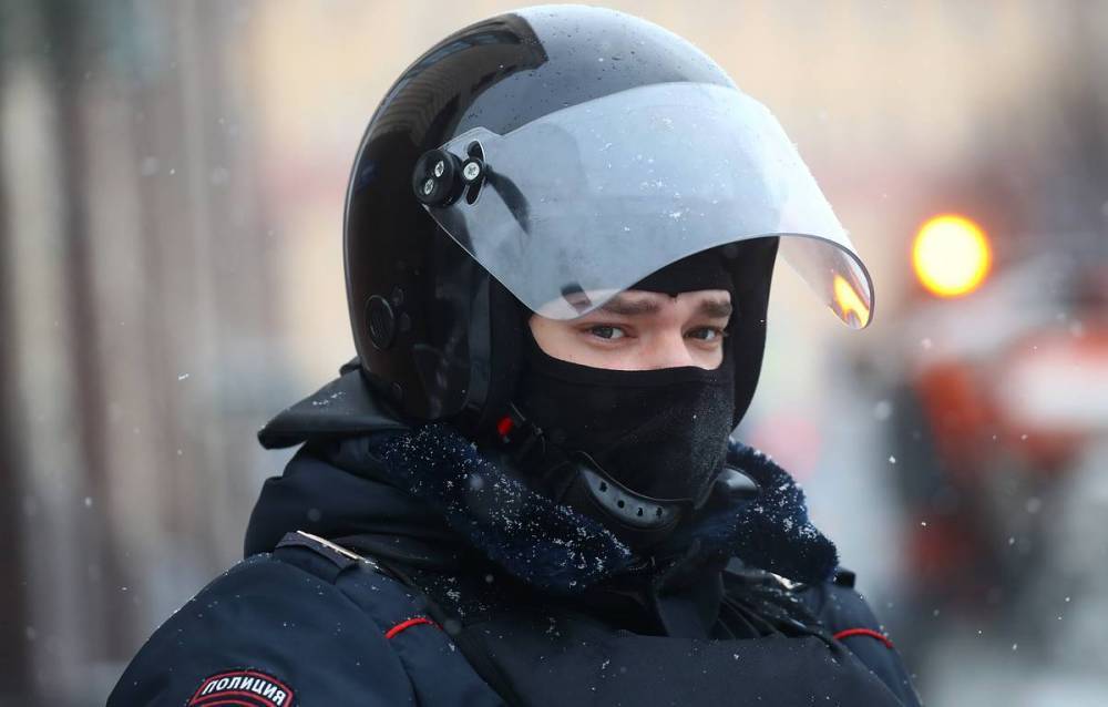 В Москве задержали призывавшего к участию в незаконной акции и насилию против полиции