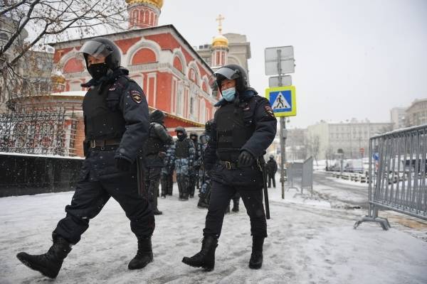 В Москве усилены меры безопасности в преддверии несогласованной акции