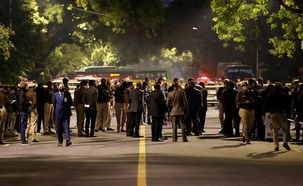 У посольства Израиля в Дели произошел взрыв