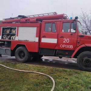 В Запорожской области за сутки потушили два пожара в частных домах. Фото