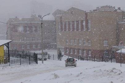 В Башкирии водителей просят не покидать населённые пункты в снегопад