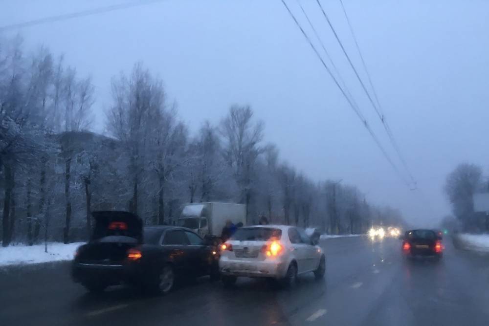 Что 4 января происходило на участке трассы М-1 в Смоленской области и в Смоленске