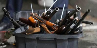 За год орловцы добровольно сдали 268 единиц оружия