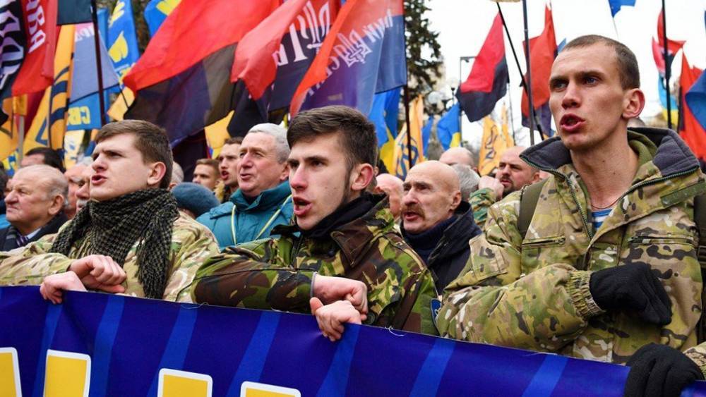 Бывшая «АТОшница» выгнала посетительницу из кофейни за критику флага украинских националистов