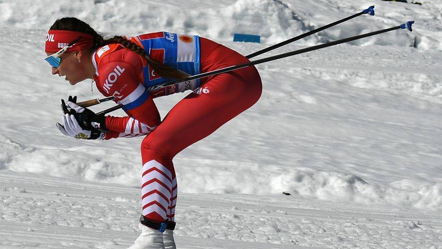 Российская лыжница Ступак заняла 4-е место в гонке на 10 км в рамках «Тур де Ски».