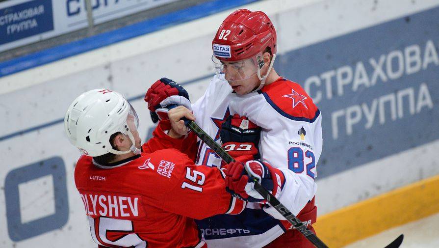 «Автомобилист» в серии буллитов обыграл ЦСКА в матче КХЛ