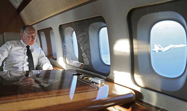 На обслуживание самолета президента Владимира Путина потратят 216 млн рублей