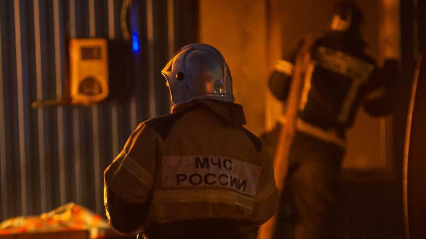 Два человека погибли при пожаре на востоке Москвы