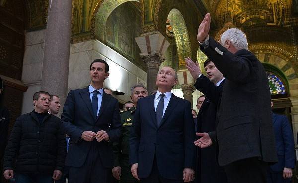 Путин раскрыл причину посещения Большой мечети Дамаска
