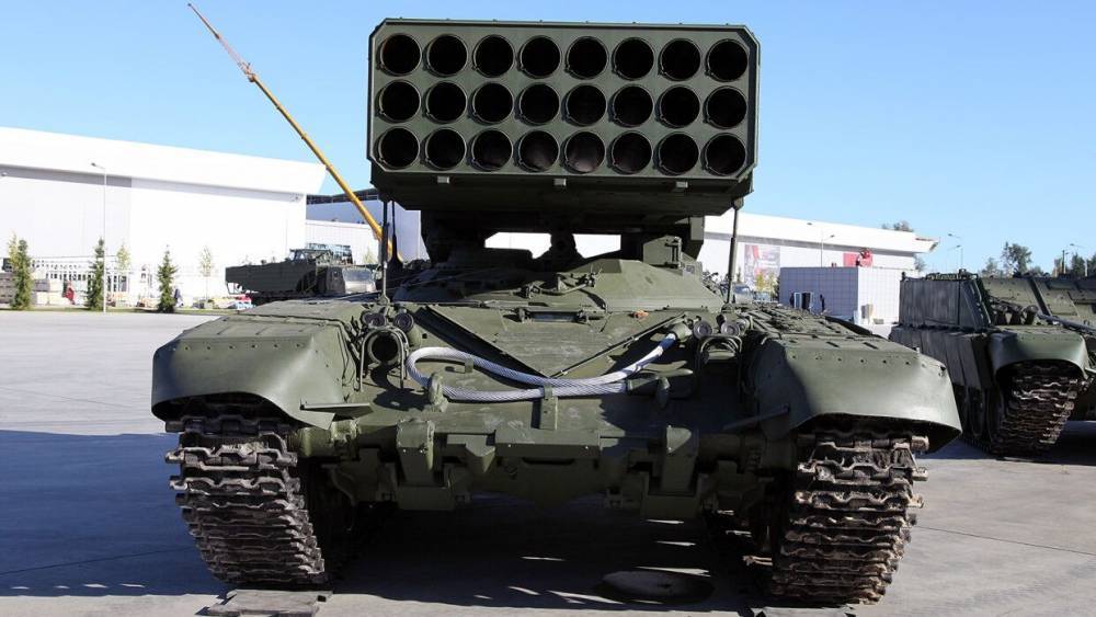 Российские войска РХБЗ получат усовершенствованную огнеметную систему "Солнцепек"